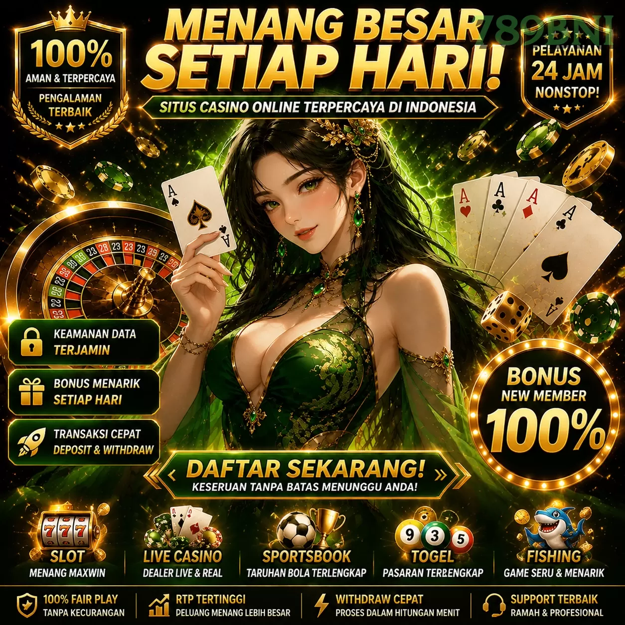 Cara Mendaftar dan Verifikasi Akun di 789bni